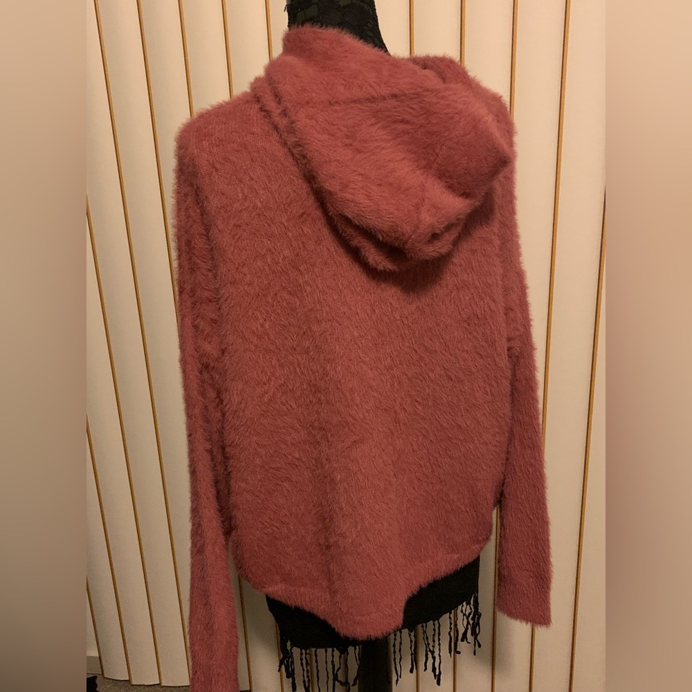 Pink Fluffy Hoodie